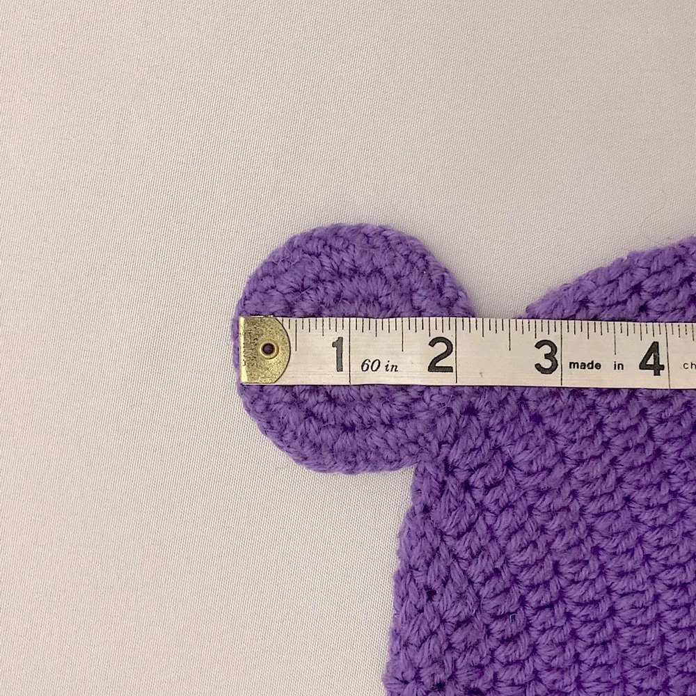 ⭐️ 2010 Purple Knit Ugly Doll Hat Beanie 💗